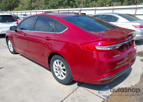 2017 Ford Fusion S from USA, damaged, VIN 3FA6P0G70HR140916